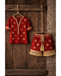 Negrita Boho Holiday Set - Red & Cream