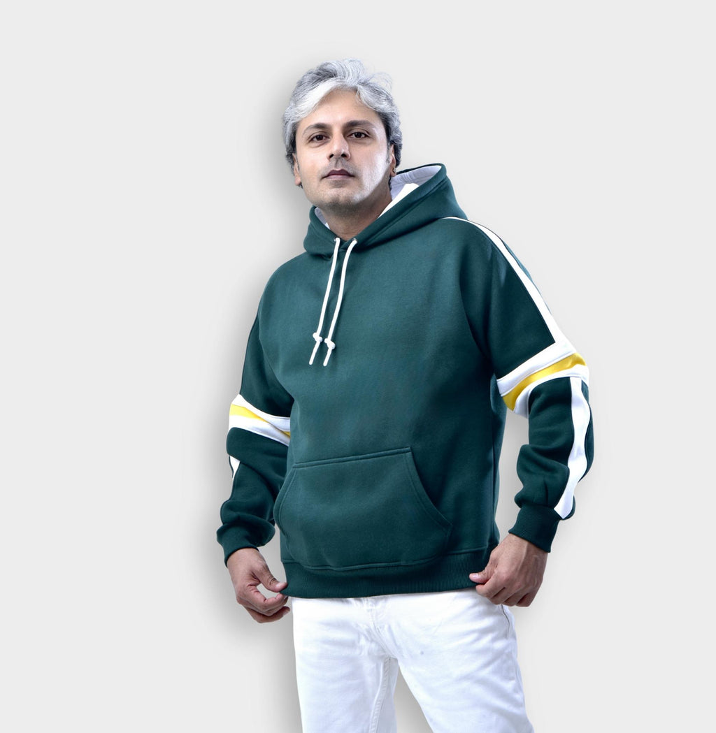 The Green Tea - Ultra-soft Cotton-fleece Winter Hoodie