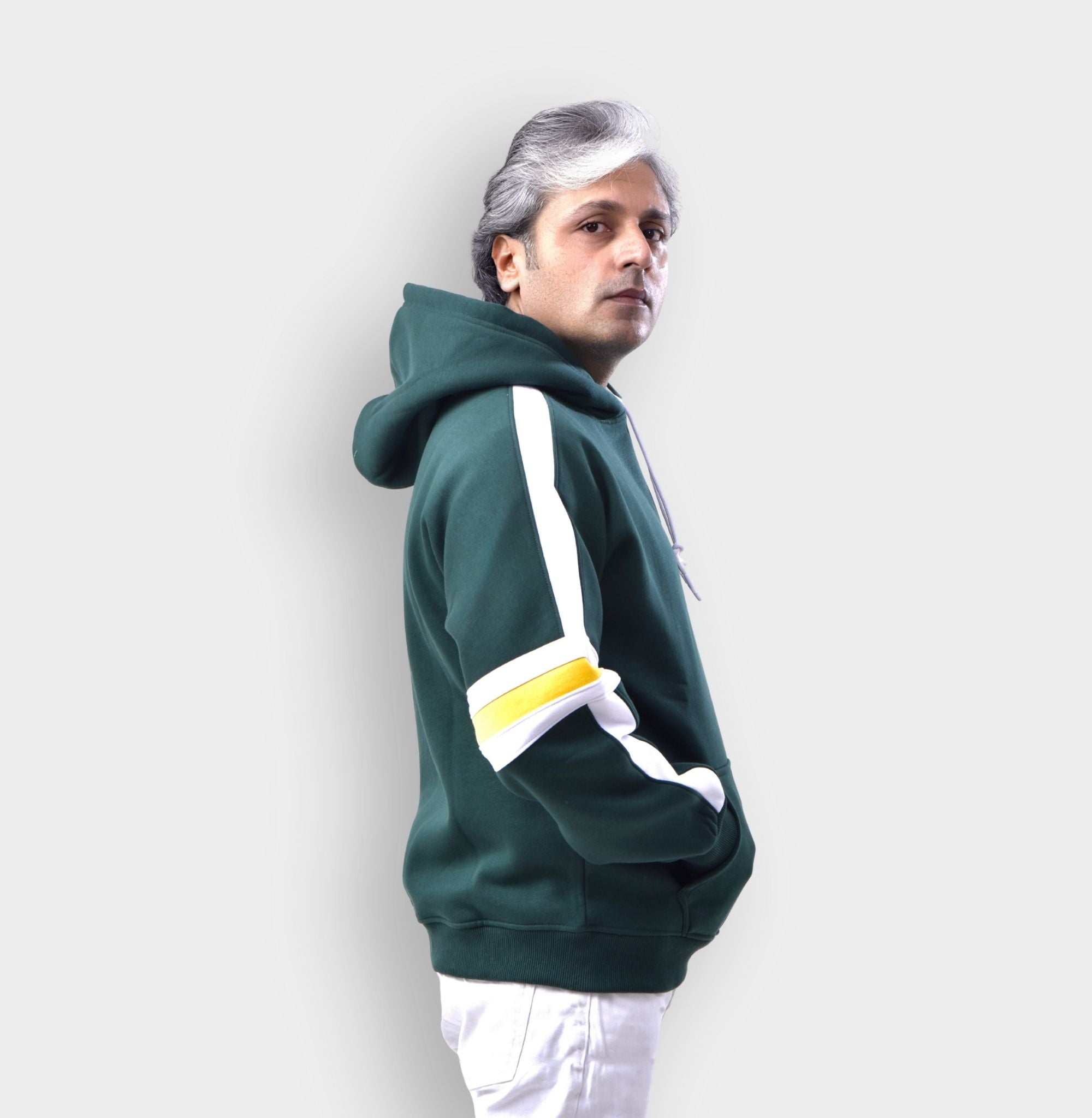 The Green Tea - Ultra-soft Cotton-fleece Winter Hoodie