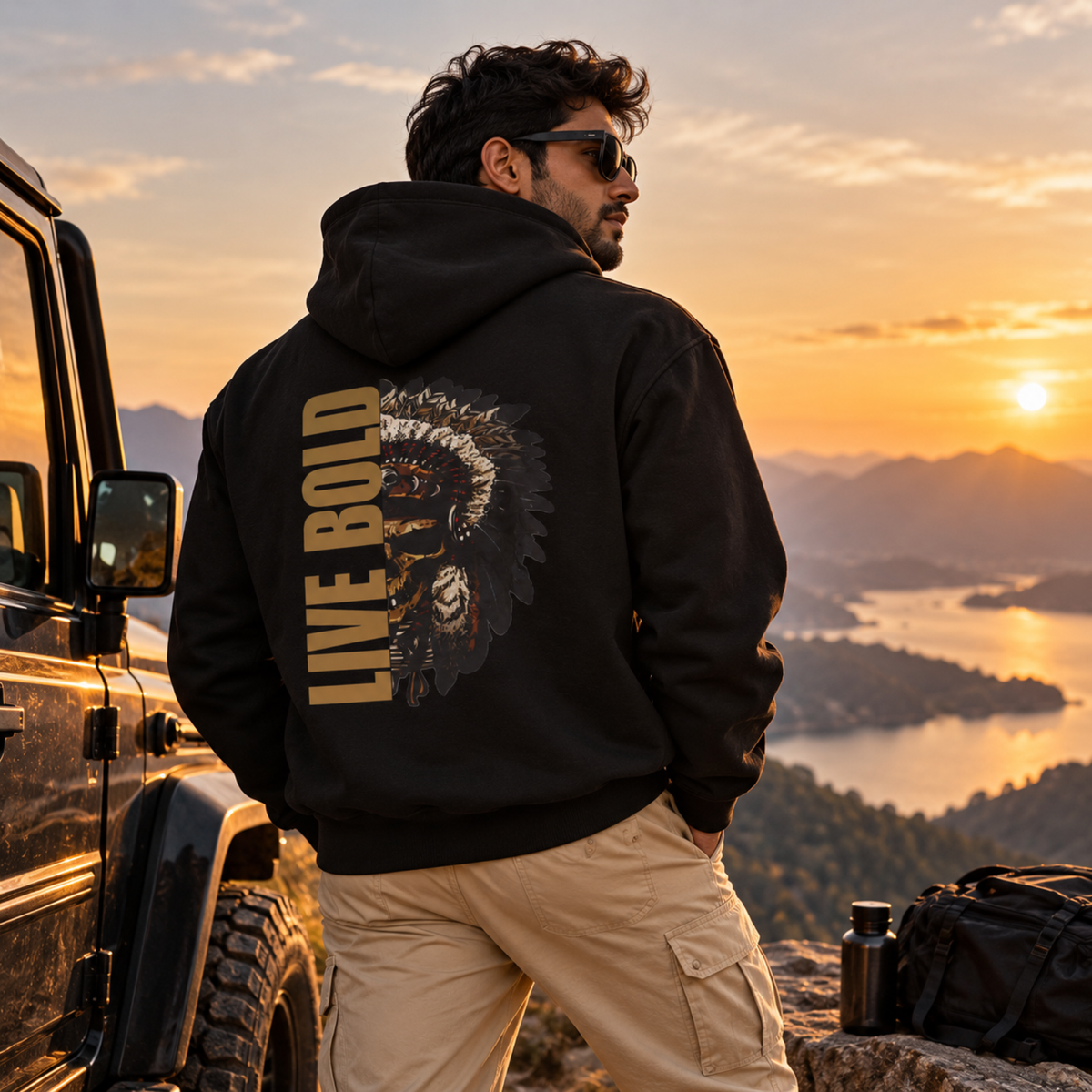LIVE BOLD Warrior - Unisex Hoodie