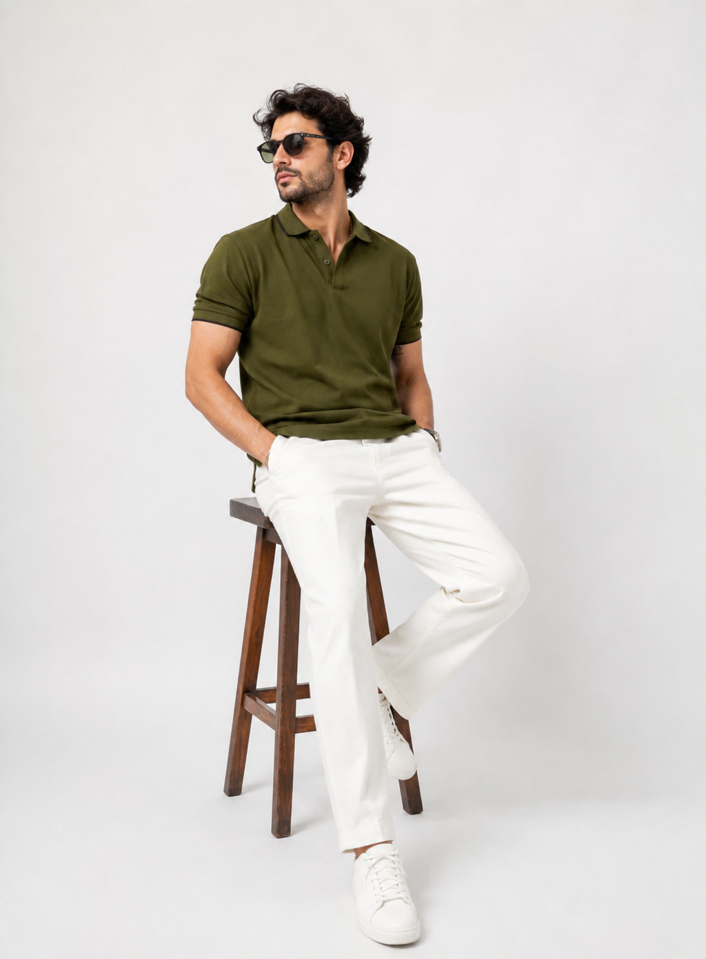 Absinthe Polo Pima Cotton