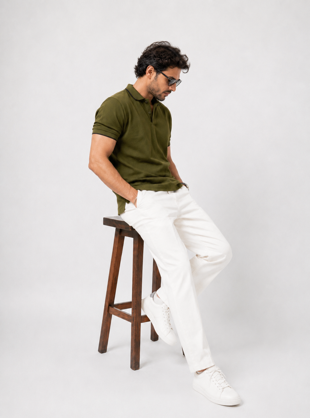 Absinthe Polo Pima Cotton