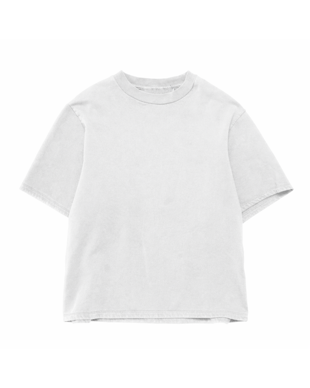 Heavyweight OS White Tee