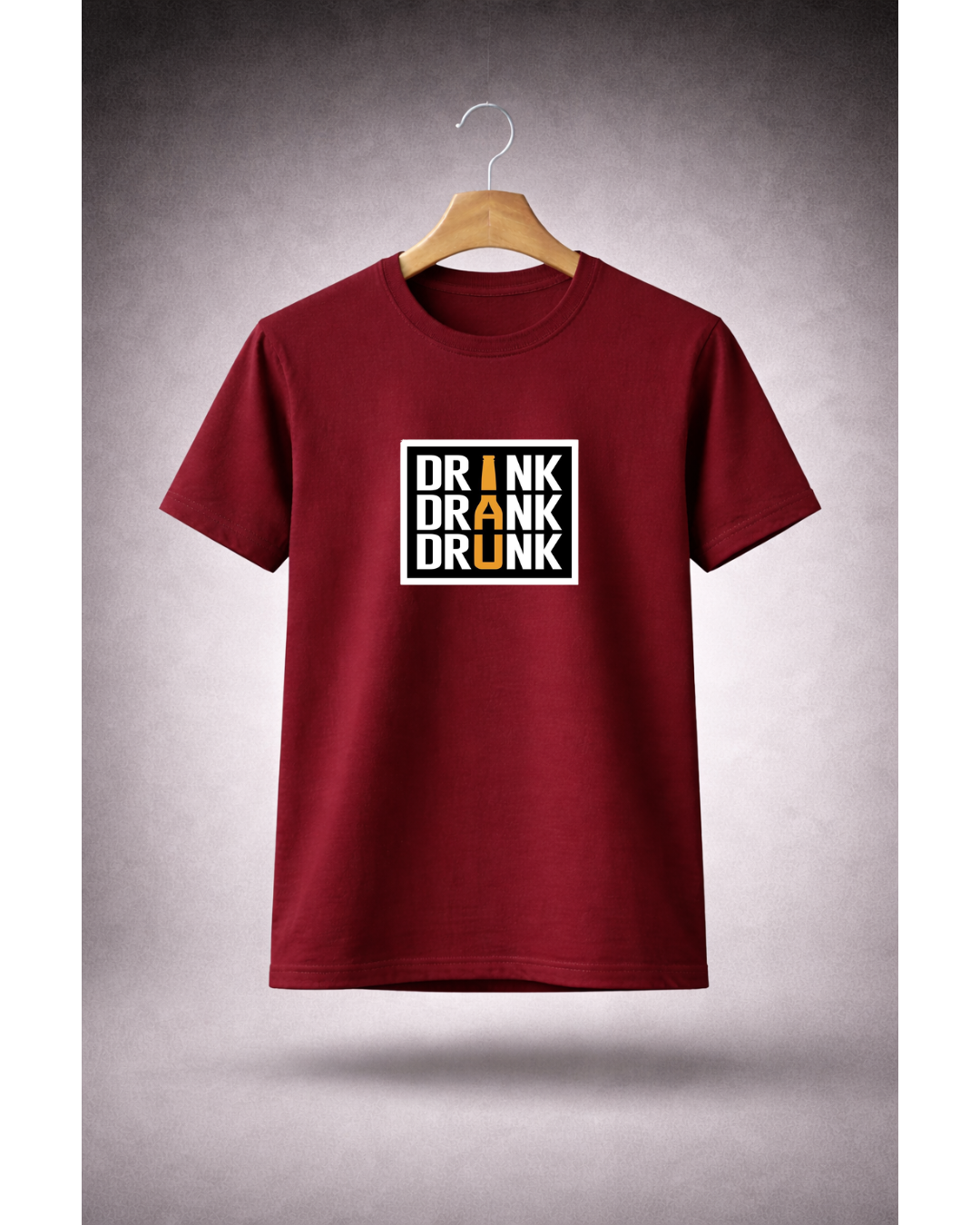 Drink. Drank. Drunk. - Signature True Bio Round Neck