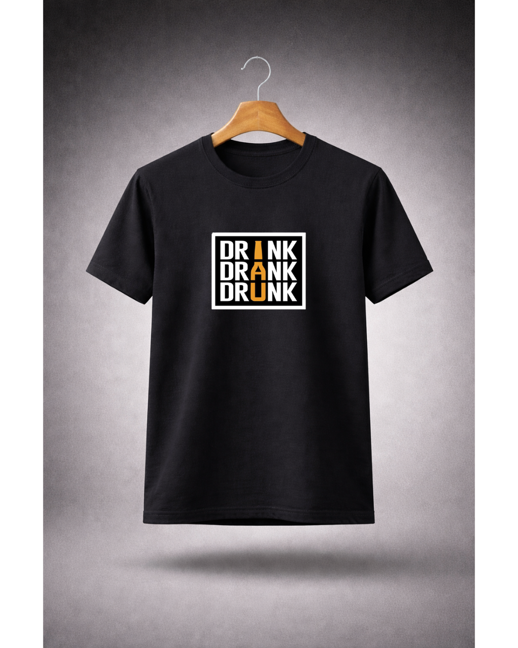 Drink. Drank. Drunk. - Signature True Bio Round Neck