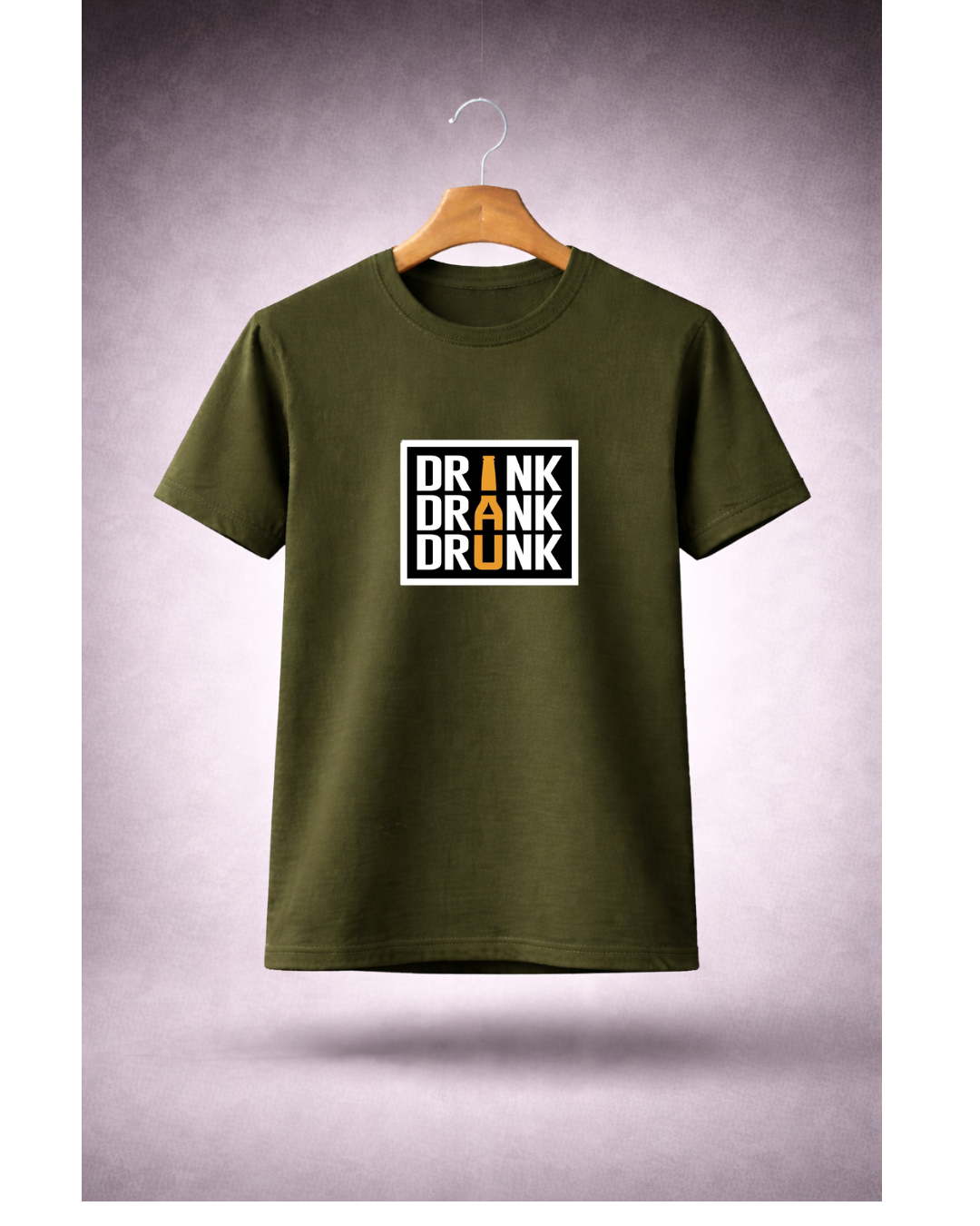 Drink. Drank. Drunk. - Signature True Bio Round Neck