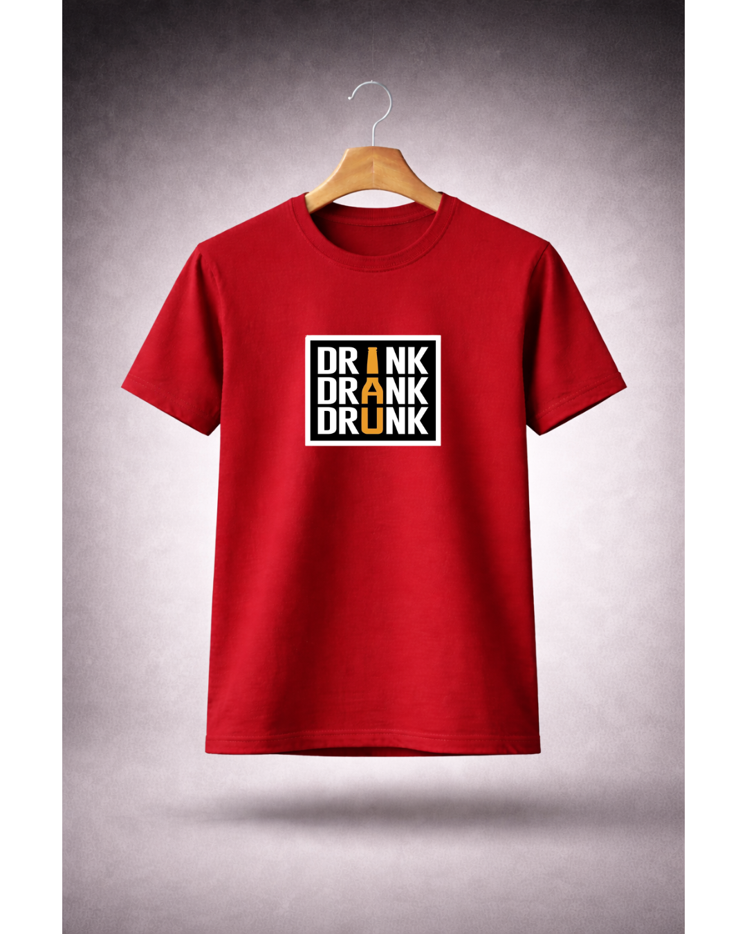 Drink. Drank. Drunk. - Signature True Bio Round Neck