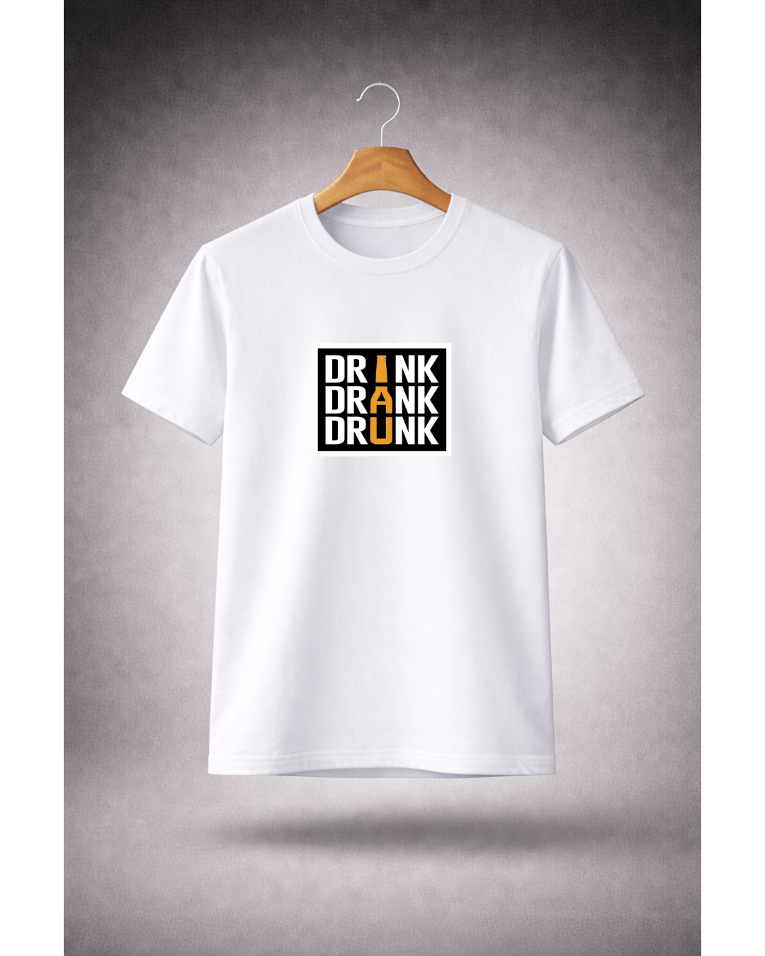 Drink. Drank. Drunk. - Signature True Bio Round Neck