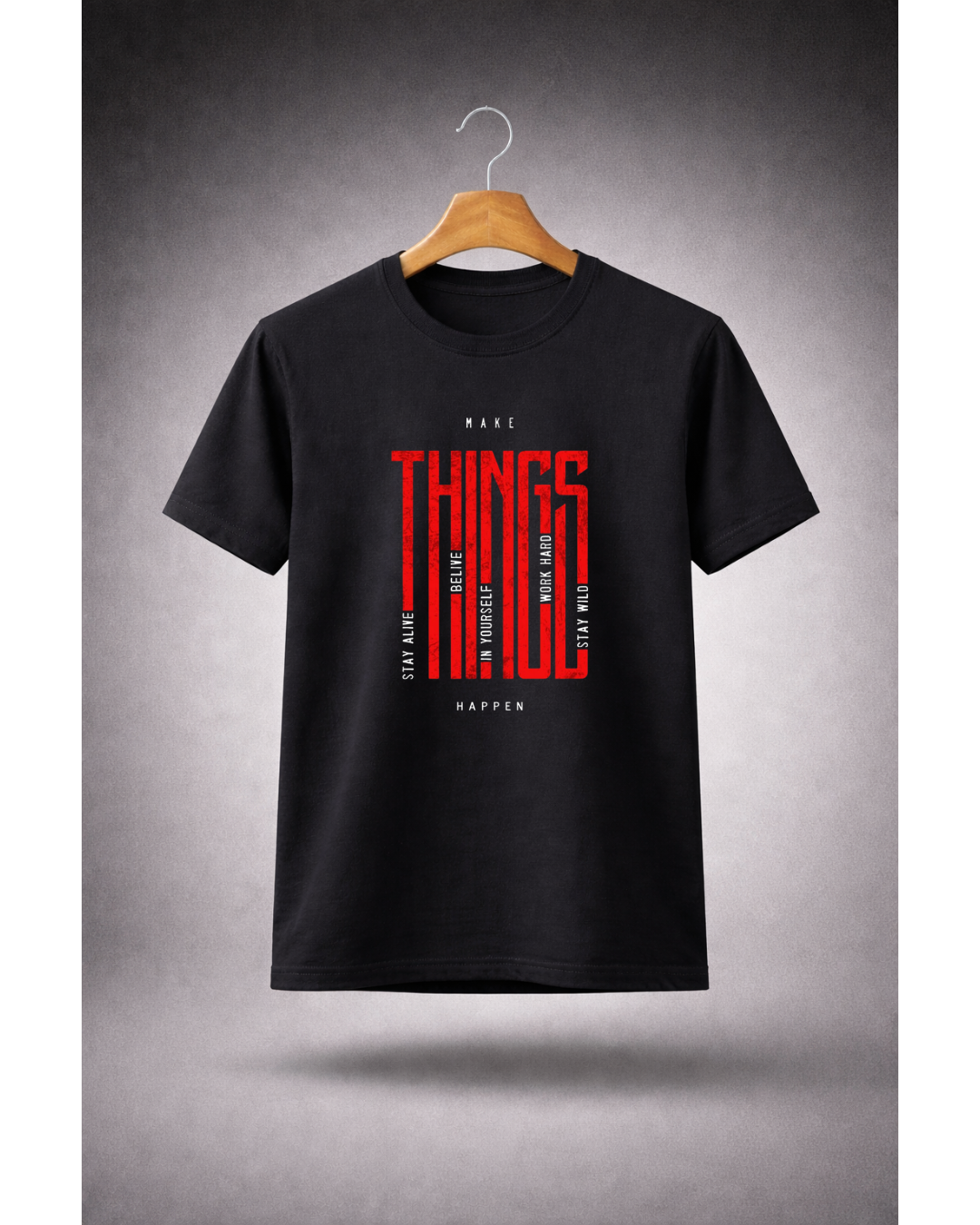 Make Things Happen - Signature True Bio Round Neck