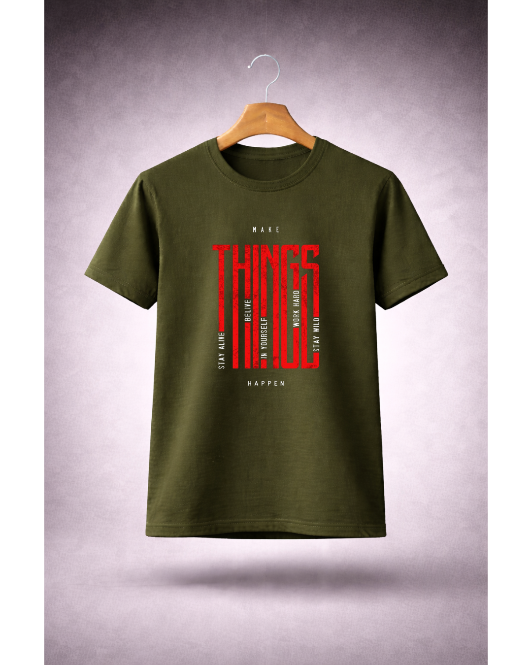 Make Things Happen - Signature True Bio Round Neck
