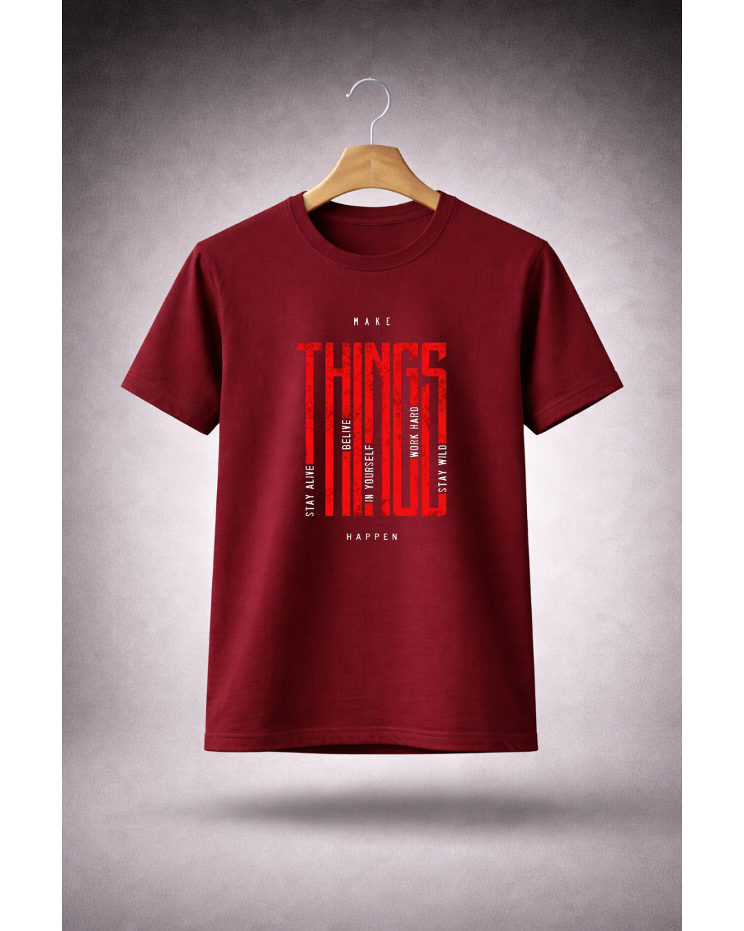 Make Things Happen - Signature True Bio Round Neck