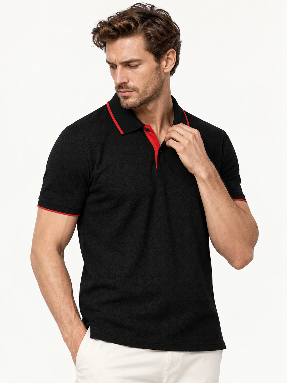 OPEX Jacquard Polo